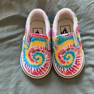 Toddler Tie Dye Vans